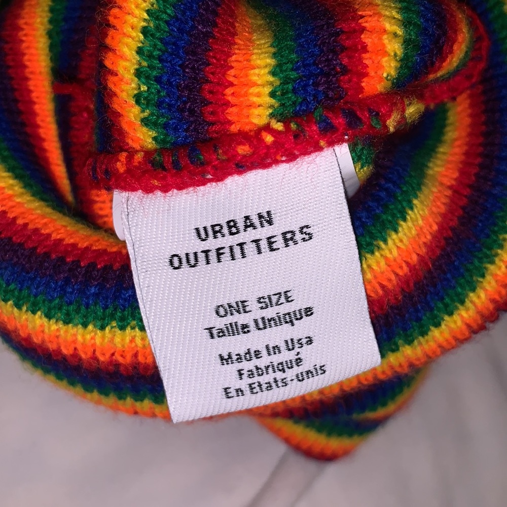 Rainbow Beanie - Picture 2 of 2